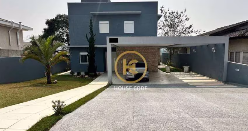 Casa com 4 dormitórios à venda, 290 m² por r$ 2.350.000,00 - reserva santa maria - jandira/sp