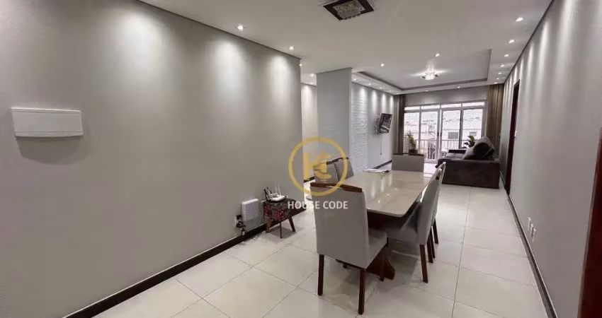Apartamento à venda, 90 m² por r$ 420.000,00 - parque balneário oásis - peruíbe/sp