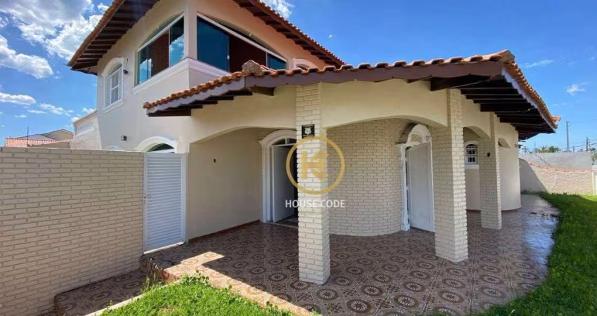 Casa com 5 dormitórios à venda, 277 m² por r$ 1.200.000,00 - balneário florida - peruíbe/sp
