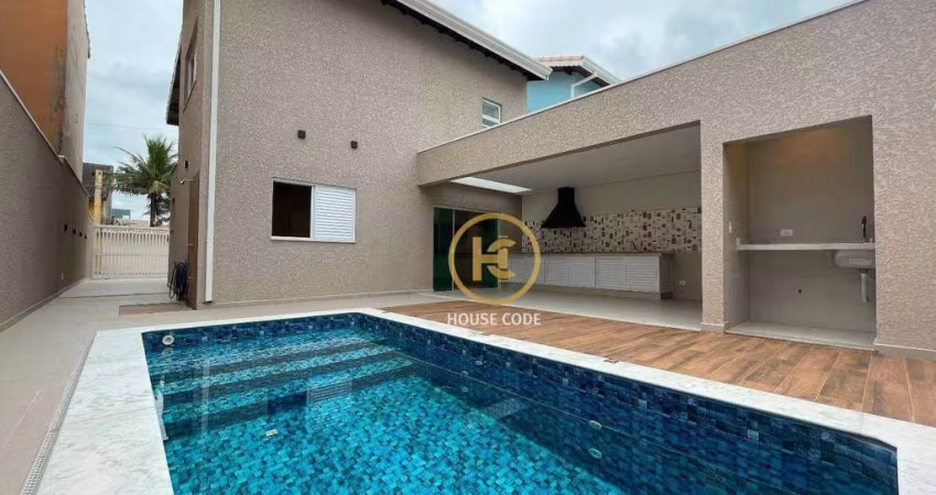 Casa com 4 dormitórios, 213 m² - venda por R$ 1.150.000,00 ou aluguel por R$ 5.822,87/mês - Jardim Casablanca - Peruíbe/SP