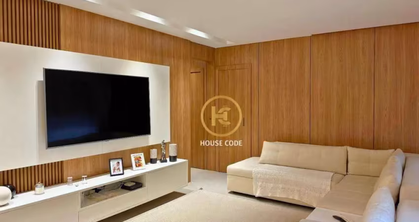 Apartamento alto padrão com 3 suítes e 3 vagas no jardim – santo andré