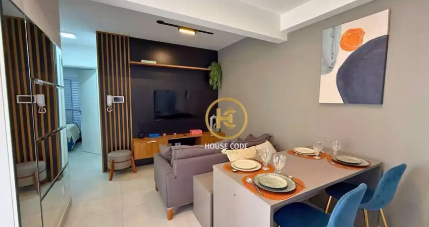 Apartamento mobiliado 2 quartos (1 suíte) – pronto para morar e porteira fechada no parque das nações, santo andré