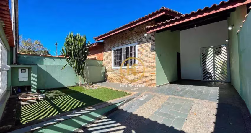 Casa com 2 dormitórios para alugar, 100 m² por r$ 2.300,00/mês - balneário são joão batista - peruíbe/sp
