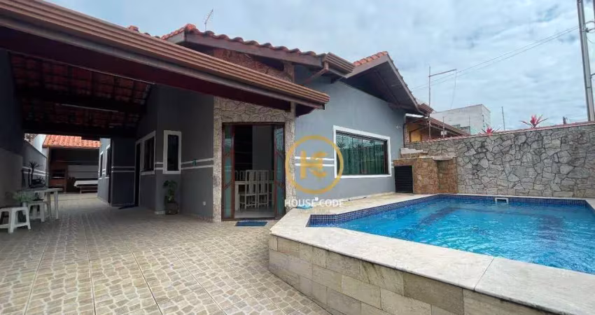 Casa para alugar, 120 m² por r$ 3.800,00/mês - jardim imperador - peruíbe/sp