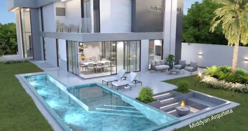 Casa com 4 dormitórios à venda, 412 m² por r$ 3.680.000,00 - reserva santa maria - jandira/sp