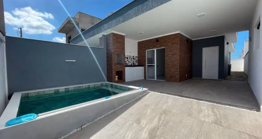 Casa com 2 dormitórios, 90 m² - venda por r$ 450.000,00 ou aluguel por r$ 2.900,00/mês - flora rica ii - peruíbe/sp