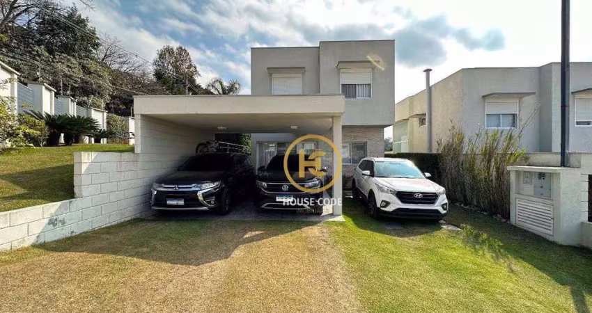 Casa com 3 dormitórios à venda, 220 m² - vila cambará - cotia/sp