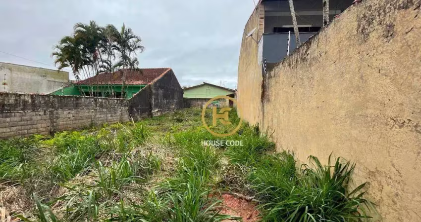 Terreno à venda, 350 m² por r$ 150.000,00 - estância balneária maria helena novaes - peruíbe/sp