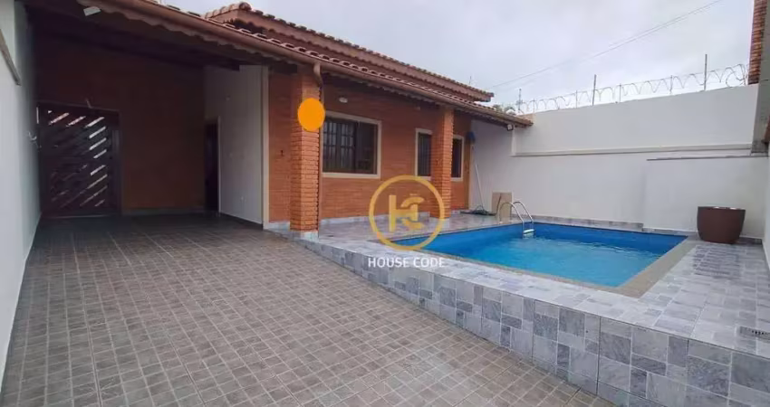 Casa com 3 dormitórios para alugar, 150 m² por r$ 3.500,00/mês - parque balneário oásis - peruíbe/sp