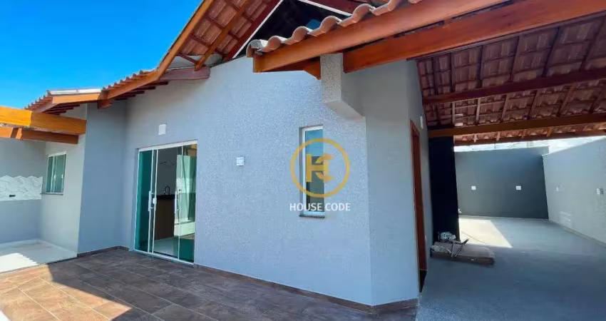 Casa com 2 dormitórios à venda, 85 m² por r$ 470.000,00 - cidade nova peruibe - peruíbe/sp