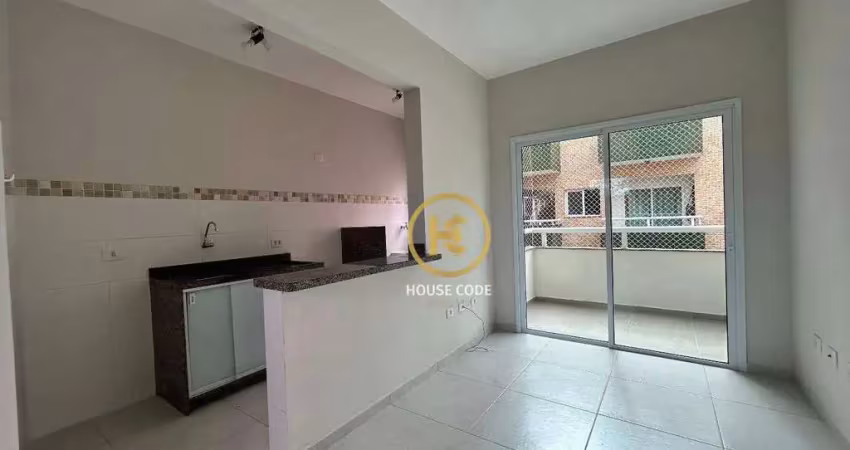 Apartamento com 1 dormitório para alugar, 40 m² por r$ 1.822,00/mês - centro - peruíbe/sp