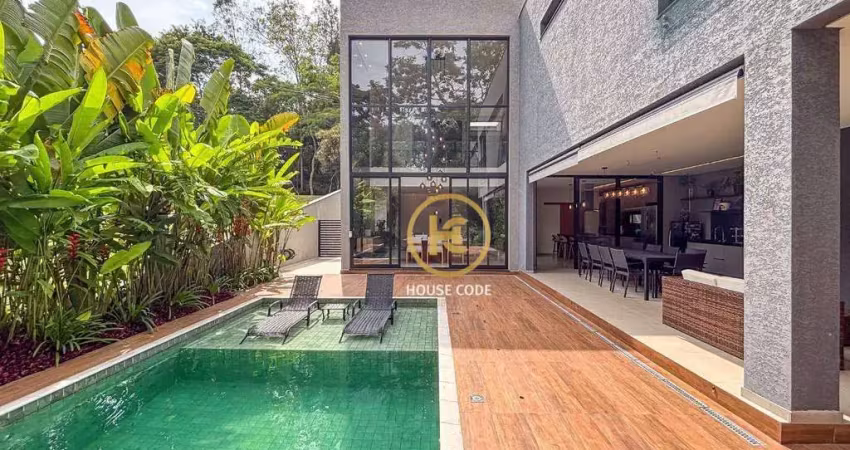Casa à venda, 329 m² por r$ 2.800.000,00 - condomínio reserva santa maria - jandira/sp