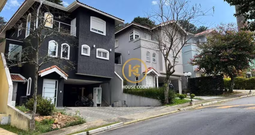 Casa de 4 suítes na granja viana à venda de 262 m² por r$ 1.880.000,00 - granja viana - cotia/sp