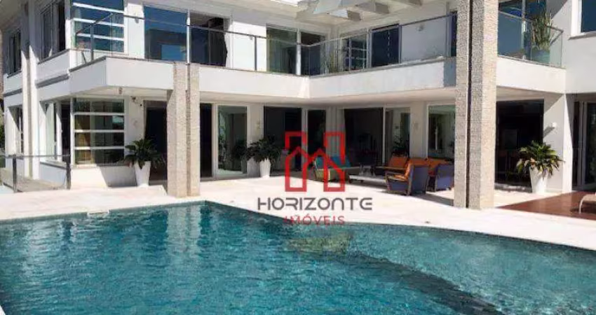 Casa com 6 dormitórios à venda, 1098 m² por r$ 19.200.000,00 - praia brava - florianópolis/sc