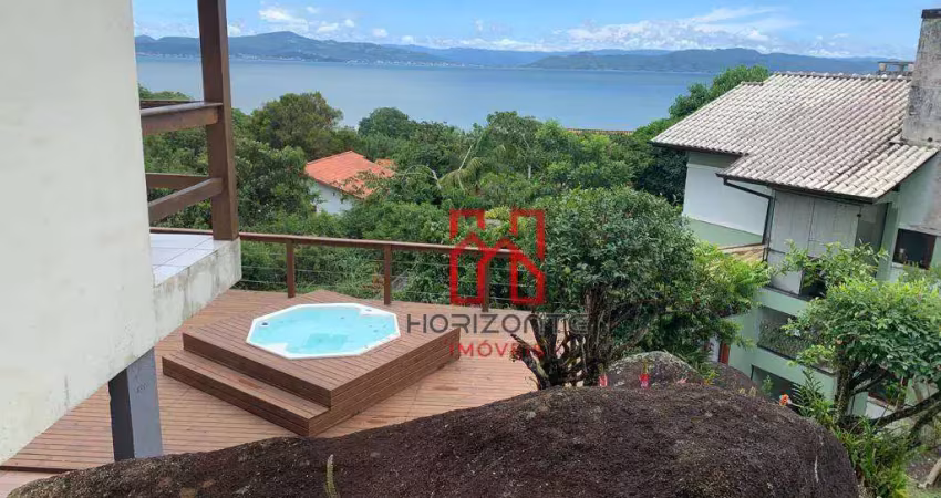 Casa com 3 dormitórios à venda, 231 m² por r$ 3.000.000,00 - cacupé - florianópolis/sc