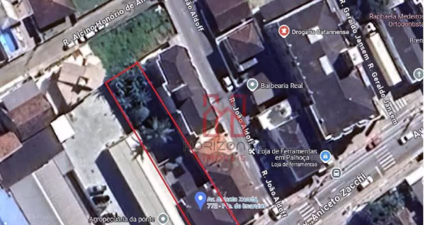 Terreno à venda, 550 m² por r$ 1.280.000,00 - ponte do imaruim - palhoça/sc