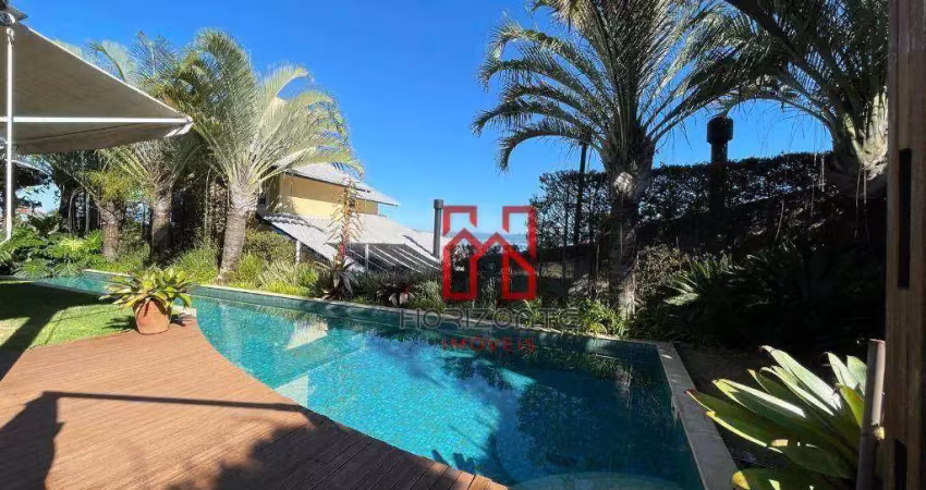 Casa com 4 dormitórios à venda, 656 m² por r$ 7.060.000,00 - cacupé - florianópolis/sc