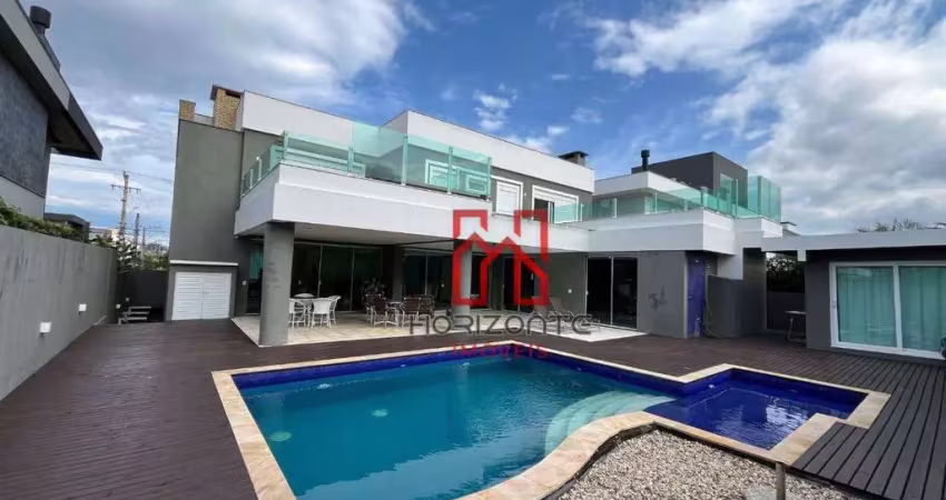 HORIZONTE IMÓVEIS VENDE: Casa com 6 suítes, em Jurerê Internacional