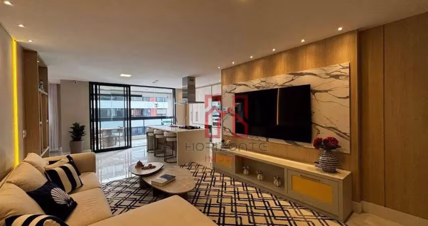 Apartamento com 3 dormitórios à venda, 145 m² por r$ 5.000.000,00 - jurerê - florianópolis/sc