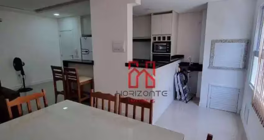 Apartamento com 2 dormitórios para alugar, 73 m² por r$ 850,00/dia - ingleses do rio vermelho - florianópolis/sc