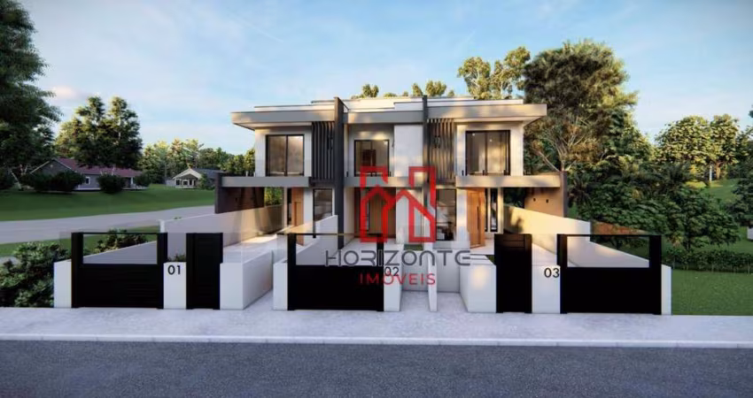 Sobrado com 3 dormitórios à venda por R$ 649.000 - Ingleses do Rio Vermelho - Florianópolis/SC