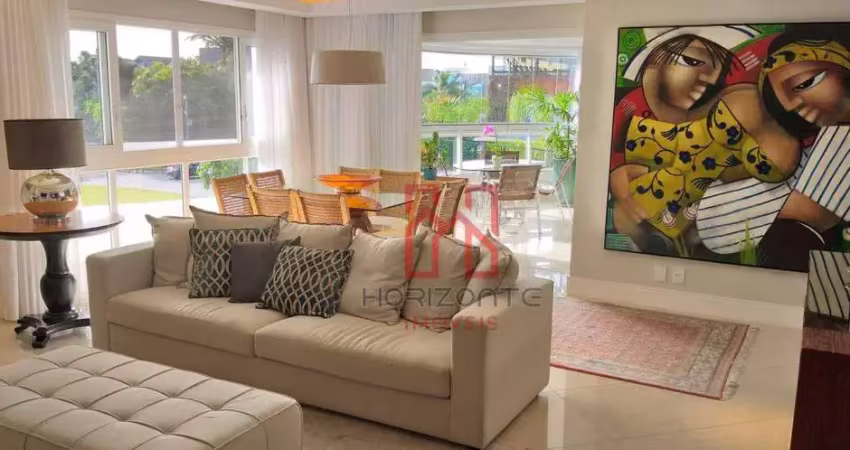 Apartamento com 4 dormitórios à venda, 176 m² por r$ 3.500.000,00 - jurerê internacional - florianópolis/sc