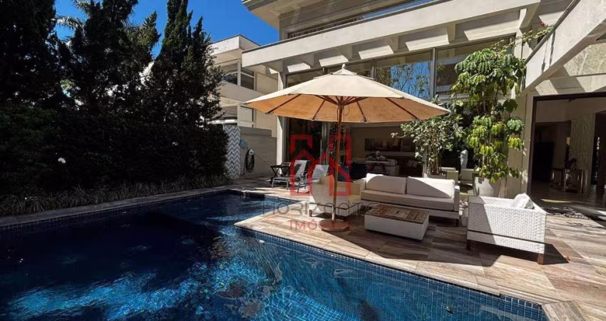 Casa com 3 dormitórios à venda, 485 m² por r$ 8.900.000,00 - jurerê internacional - florianópolis/sc