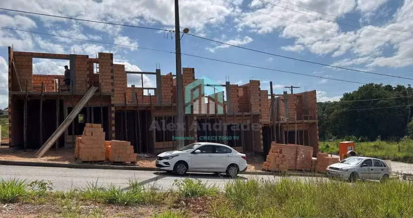 Casa geminada em sertão do maruim - 2 suítes por r$460.000