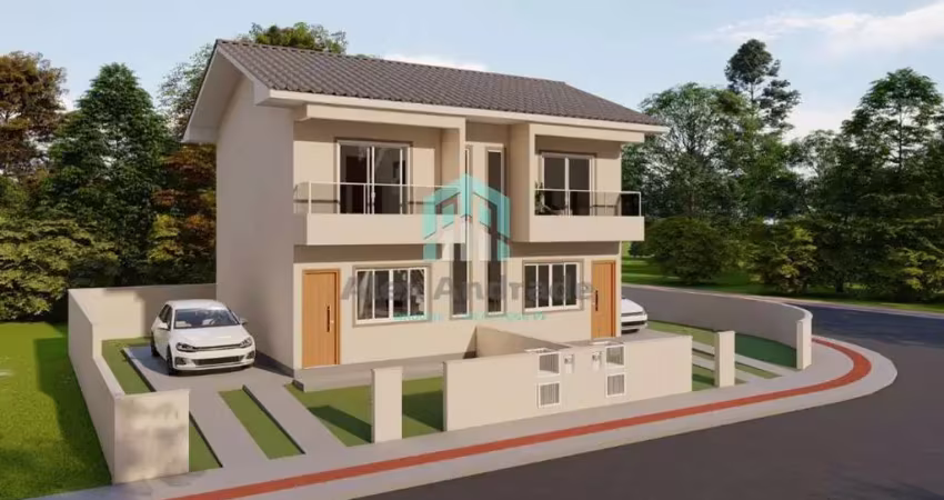 Casa à venda no parque vale verde, palhoça – 73m², 2 banheiros
