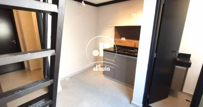 Kitnet 21m²- , 300m² da Faculdade UFABC, para Alugar, Bairro Bangu, Santo André/SP