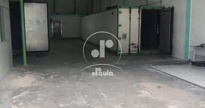 Galpão 380m², Comercial, para Alugar por R$ 11.000,00/mês - Vila Guiomar - Santo André/SP