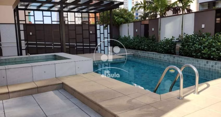 Studio moderno à venda em condomínio no Jardim Santo André-SP: 1 quarto, 1 sala, 1 banheiro, 1 vaga, 29,85 m².