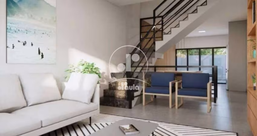 Sobrado à venda em Santo André-SP, Vila Pires: 3 quartos, 1 suíte, sala ampla, 2 banheiros, 2 vagas, 115m² de área!