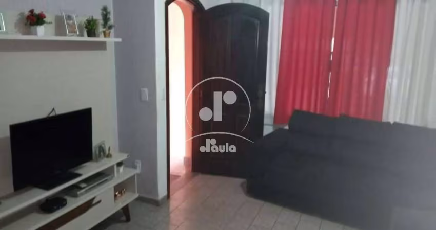 Sobrado à venda na Vila Linda, Santo André-SP: 3 quartos, 1 suíte, 1 sala, 2 banheiros, 2 vagas de garagem, 157m². Imperdível!