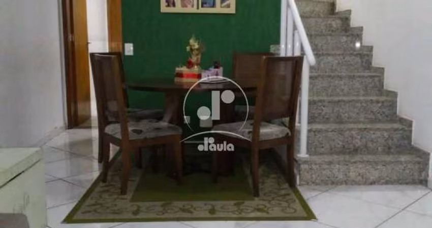 Sobrado à venda, Vila Cecília Maria, Santo André/SP 3 quartos, 3 suítes, 1 sala, 4 banheiros, 2 vagas e 96m²!