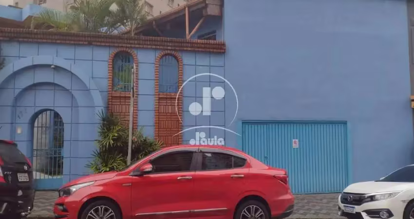 Sobrado comercial e residencial com renda na vila bastos, Santo Andre, salão de reunião, 4 vagas de garagens e edícula.