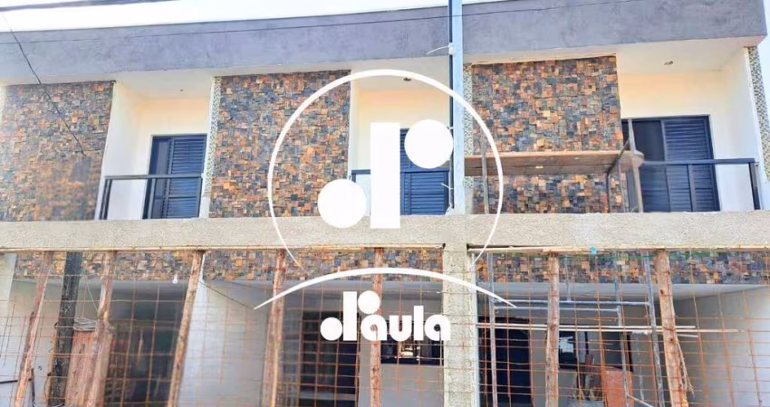 Sobrado à venda em construção na Vila América, Santo André-SP: 3 quartos, 1 suíte, 1 sala, 3 banheiros, 2 vagas, 130m².
