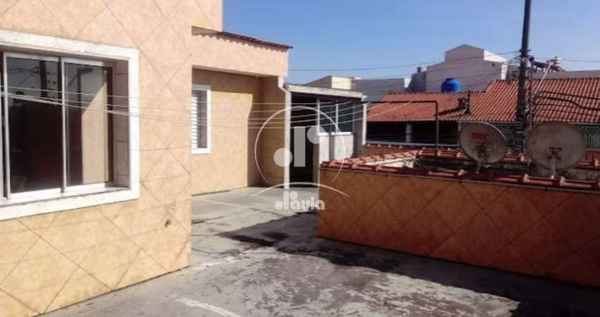 Casa com Salão Comercial no Parque Novo Oratório Santo Andre
