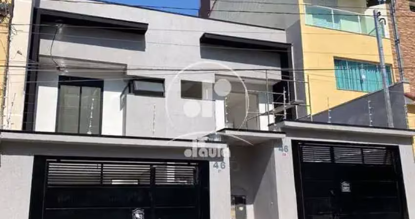 Sobrado à venda, 3 quartos 3 suítes jardim bela vista em santo andré/sp