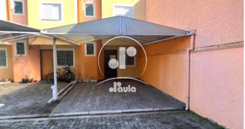 Sobrado de alto padrão em condomínio à venda em Santo André-SP, bairro Jardim: 4 quartos, 1 suíte, 1 sala, 2 vagas, 106m².