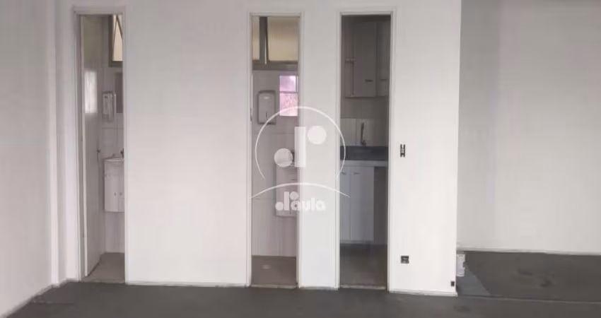 Sala comercial à venda em Vila Bastos, Santo André-SP: 1 sala, 2 banheiros, 1 vaga, 147,00 m² de área.