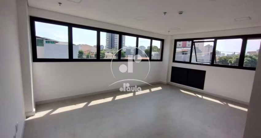 Sala Comercial 37m²,(Nova) 1 Banheiro e 1 vaga, para vender, Vila Assunção, Santo André,SP