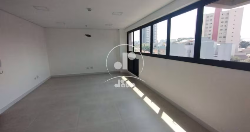 Sala Comercial 33m²,(Nova) 1 Banheiro e 1 vaga, para vender, Vila Assunção, Santo André,SP