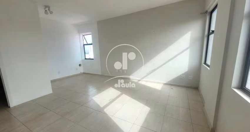 Sala à venda em Santo André-SP, Jardim Bela Vista: 1 sala, 1 banheiro, 1 vaga de garagem, 33 m². Excelente oportunidade!
