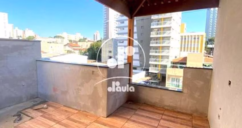 Cobertura com elevador Vila Bastos, Santo André-SP: 2 quartos, 2 suítes, 1 sala, 3 banheiros e 2 vagas