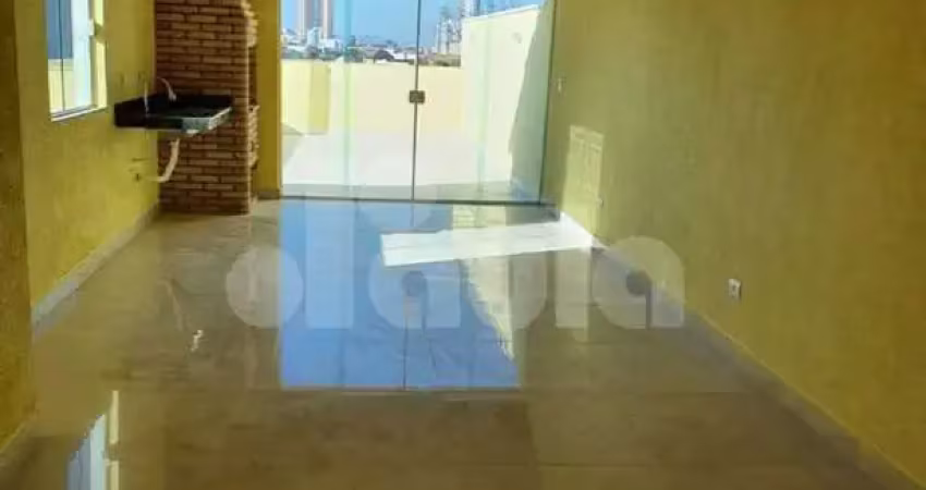Cobertura de 186m² à venda em Santo André-SP, bairro Campestre: 3 quartos, 1 suíte, 2 vagas. Confira já!