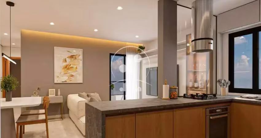 Cobertura a venda com 125,80m², 2 dormitórios, 1 suíte, 3 banheiros, 2 vagas, no Bairro Campestre, Santo André/SP.