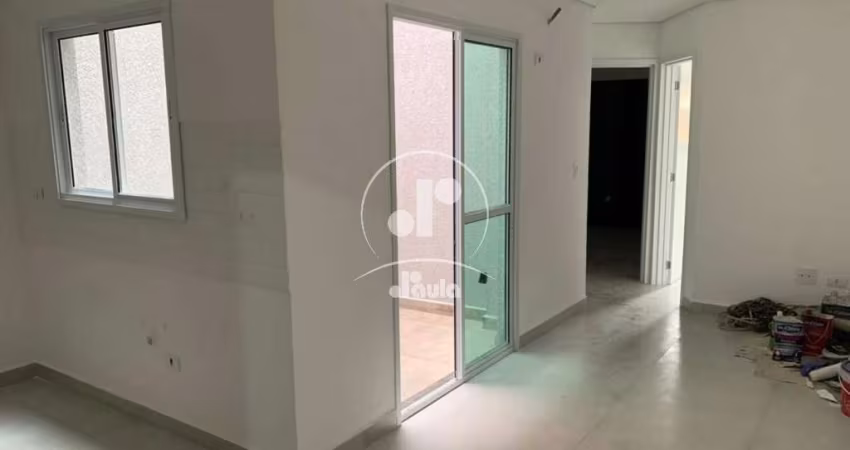 Apartamento à venda em Santo André-SP, Vila Pires: 2 quartos, 1 sala, 1 banheiro, 2 vagas de garagem, 47,24 m² de área.