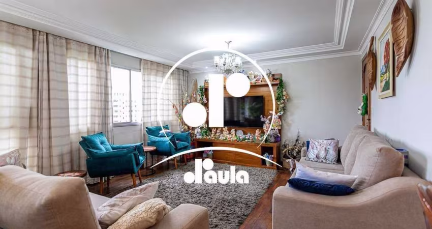 Apartamento à venda, Vila Bastos em Santo André/SP, 3 quartos, 2 banheiros, 2 vagas - Ref. 12953