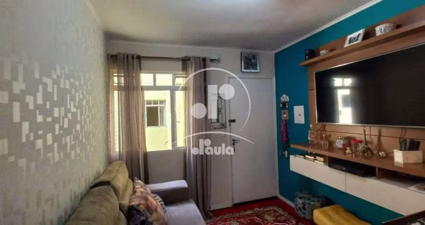 Apartamento à venda, Parque Erasmo Assunção em Santo André/SP, 2 quartos, 1 banheiro, 1 vaga - Ref. 12800